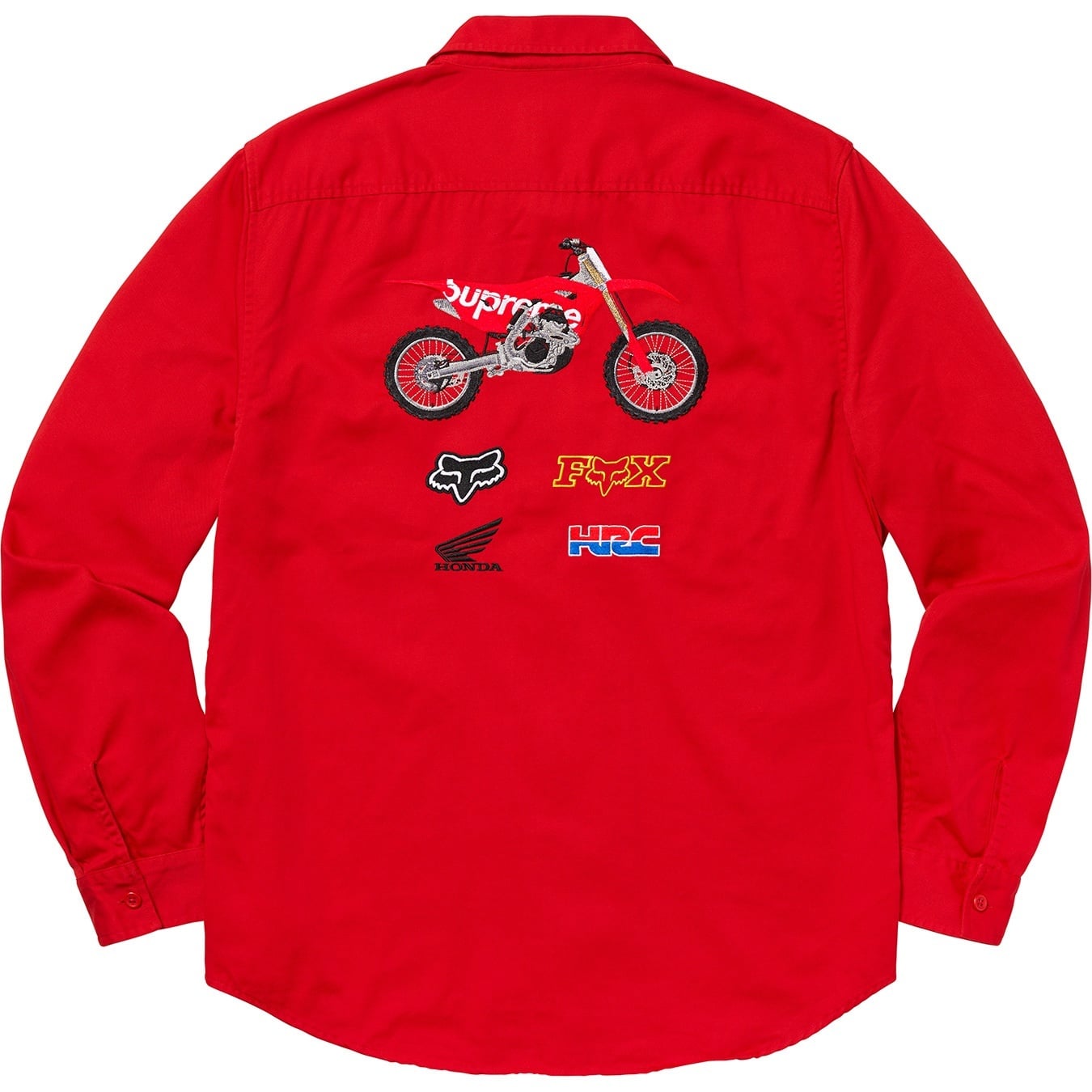Supreme®/Honda®/Fox® Racing Work Shirt view 7